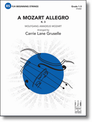 Book cover for A Mozart Allegro