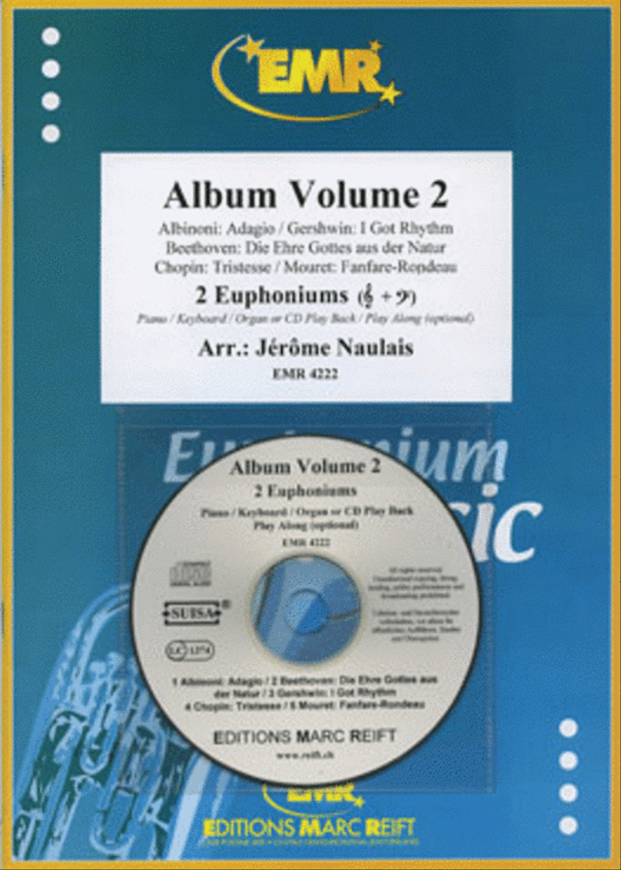 Album Volume 2 Album Volume 2 Euphonium Duet scores gallery preview page 1