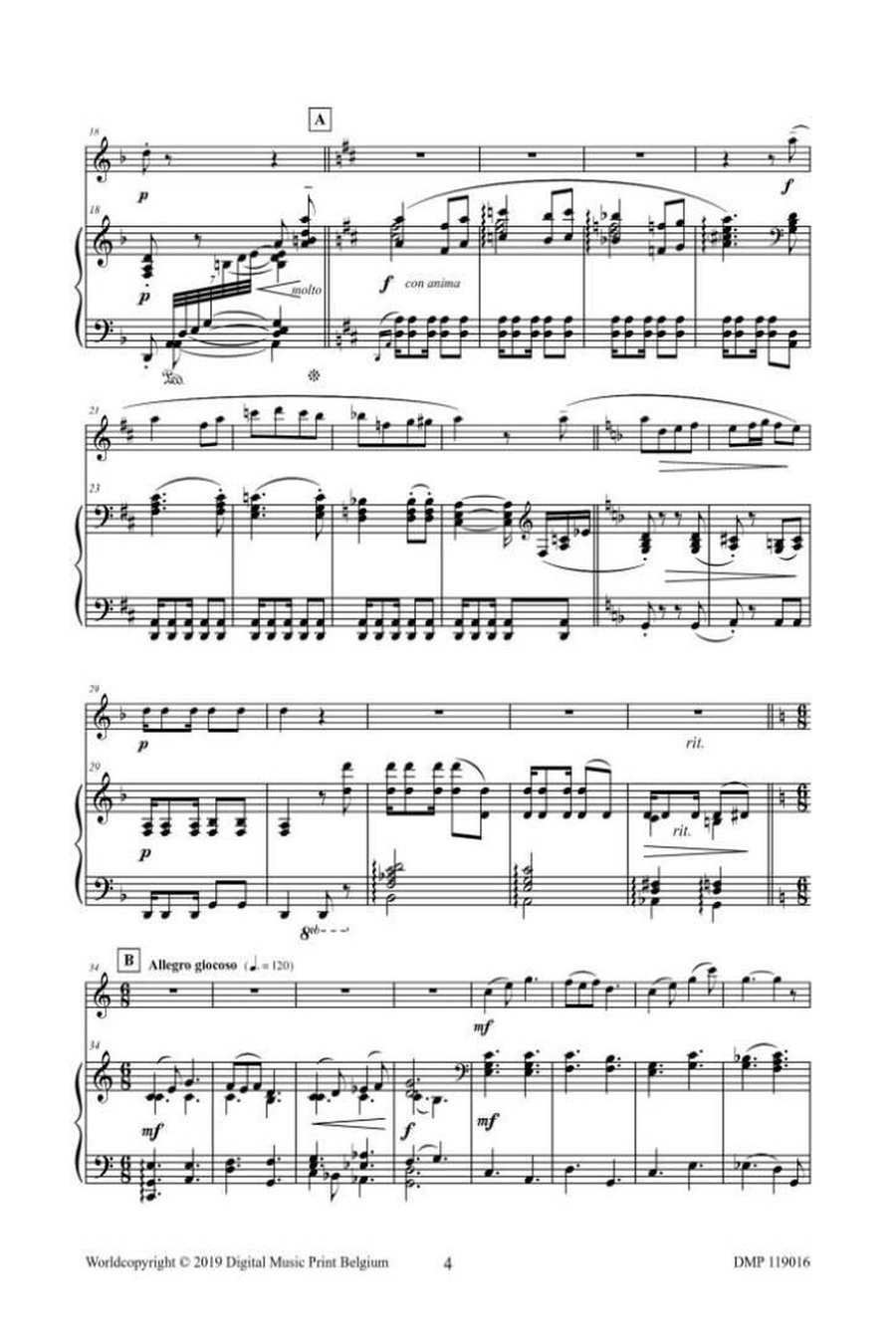 Nostalgic Tango Flute Solo scores gallery preview page 2