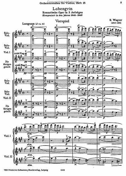 Orchesterstudien fur Violine, Heft 15