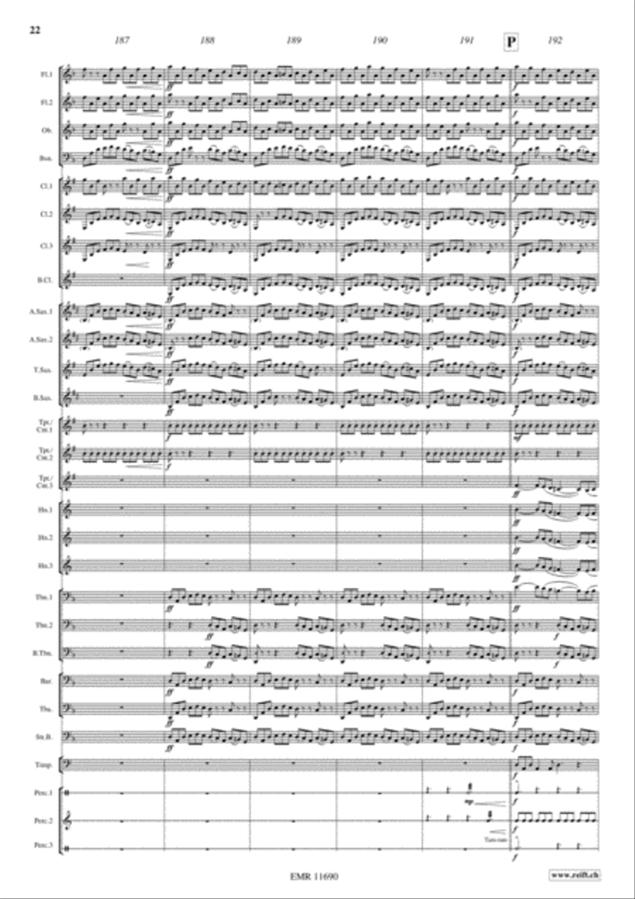Little Tom Thumb Concert Band scores gallery preview page 23