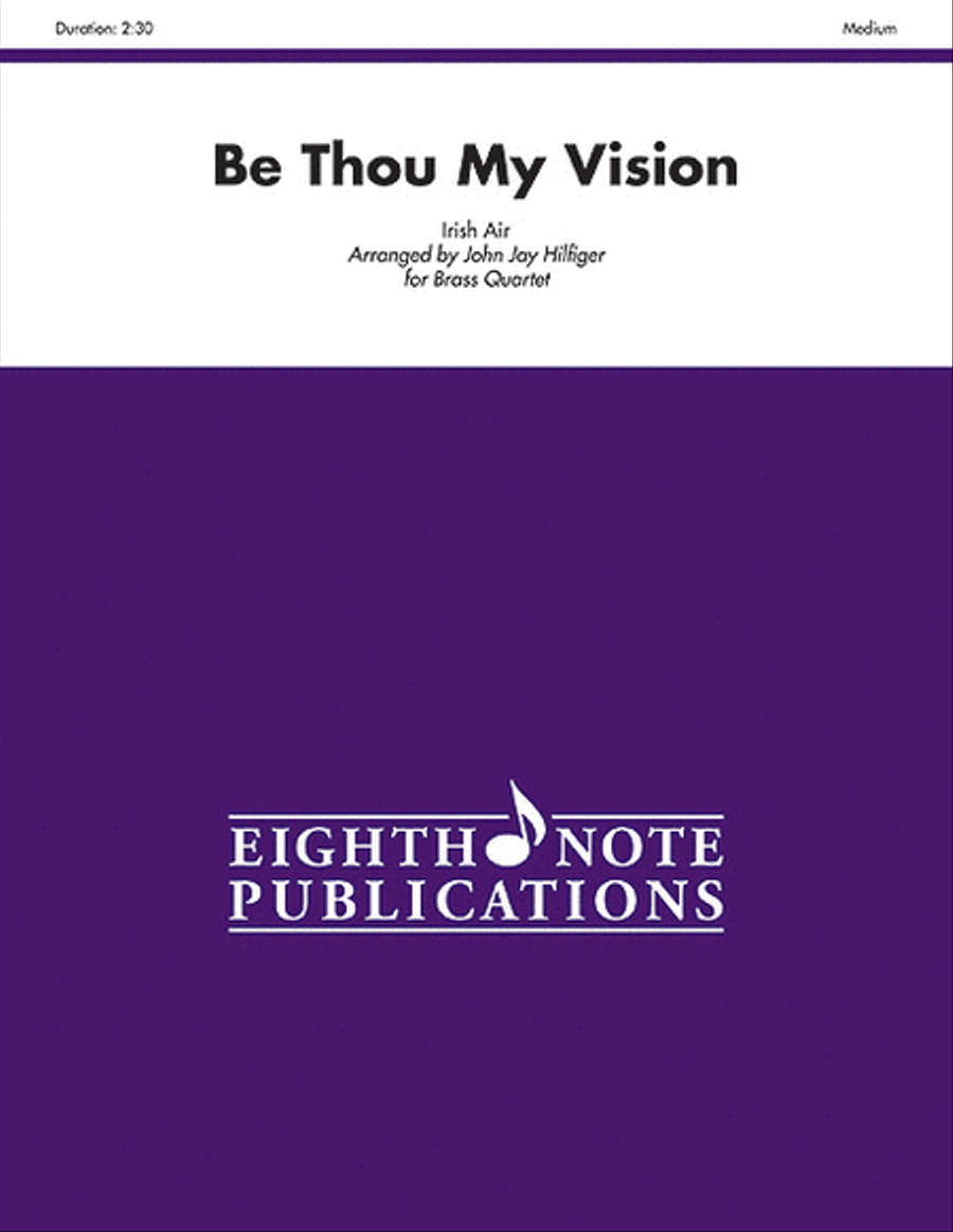 Be Thou My Vision Brass Quartet scores gallery preview page 1