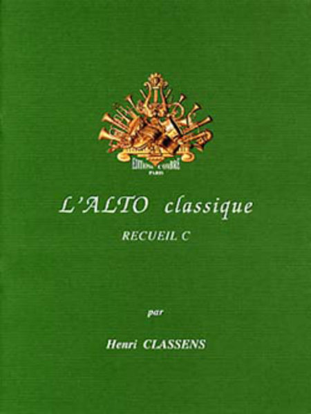 L'Alto classique - Volume C