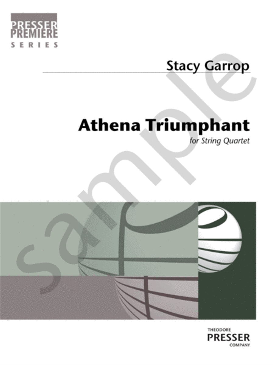 Athena Triumphant Athena Triumphant Chamber Music scores gallery preview page 2