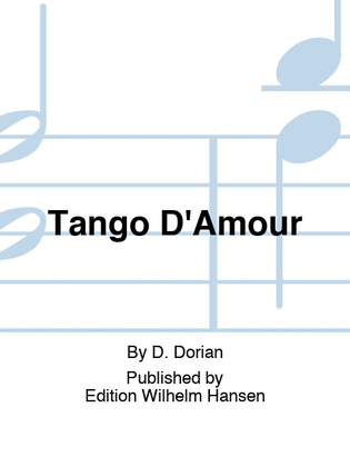 Book cover for Tango D'Amour