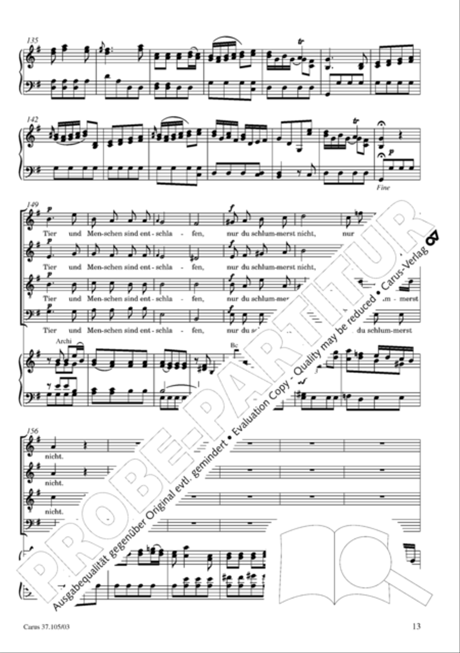 Die Freude der Hirten uber die Geburt Jesu 4-Part scores gallery preview page 14