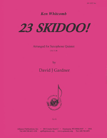 23 Skidoo! - Sax 5