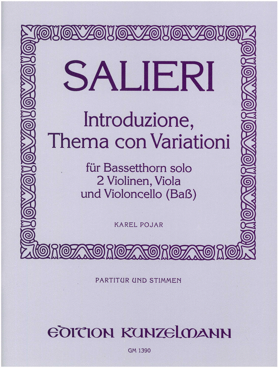 Introduzione, Tema con variazioni