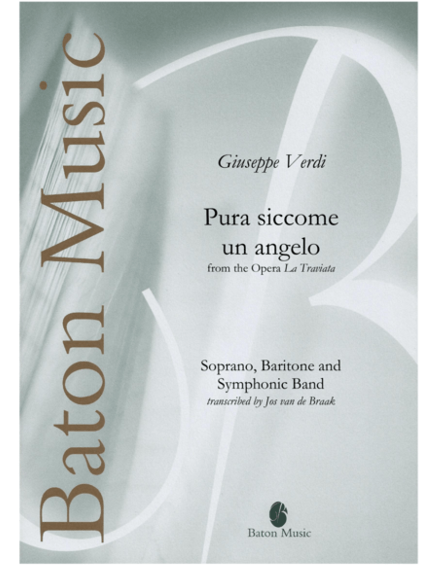 Pura siccome un angelo Concert Band scores gallery preview page 1