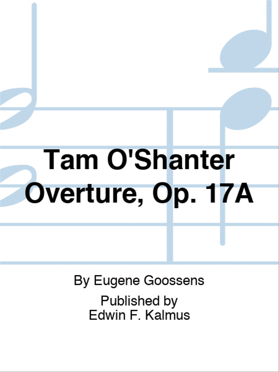 Tam O'Shanter Overture, Op. 17A Saxophone Duet scores gallery preview page 1