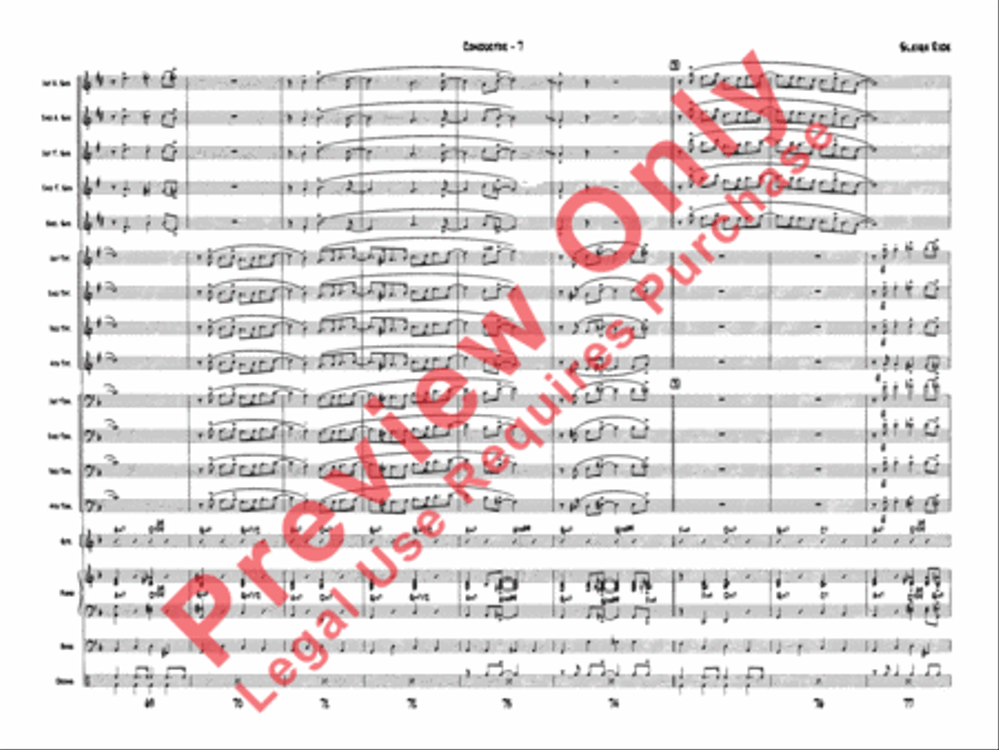 Sleigh Ride Jazz Ensemble scores gallery preview page 9