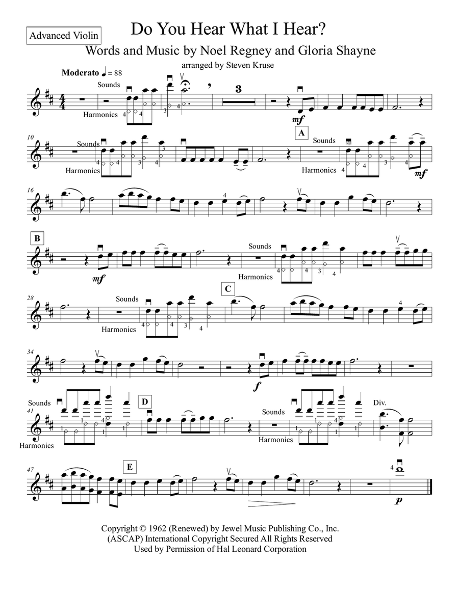 Do You Hear What I Hear String Orchestra scores gallery preview page 6