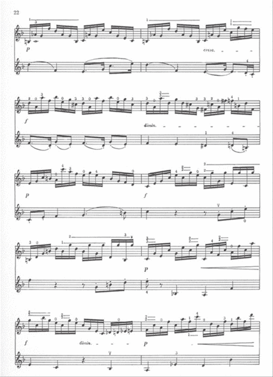 Gradus ad Parnassum III op. 38 30 fortgeschrittene String Duet scores gallery preview page 4