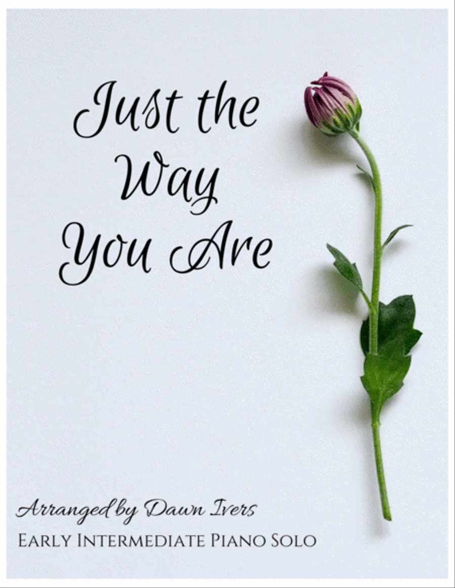 Just The Way You Are Piano Solo scores gallery preview page 1