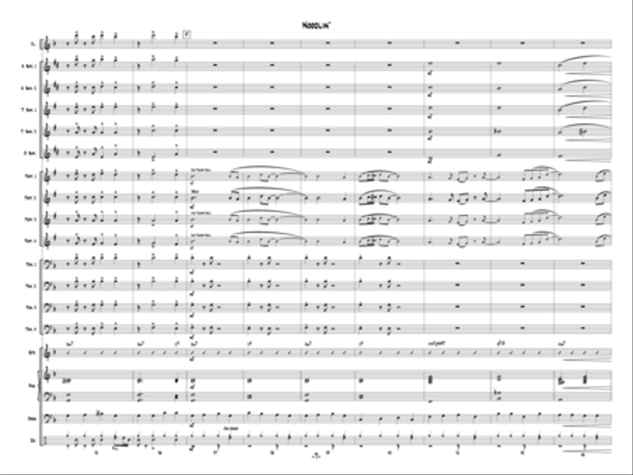 Noodlin' Jazz Ensemble scores gallery preview page 6