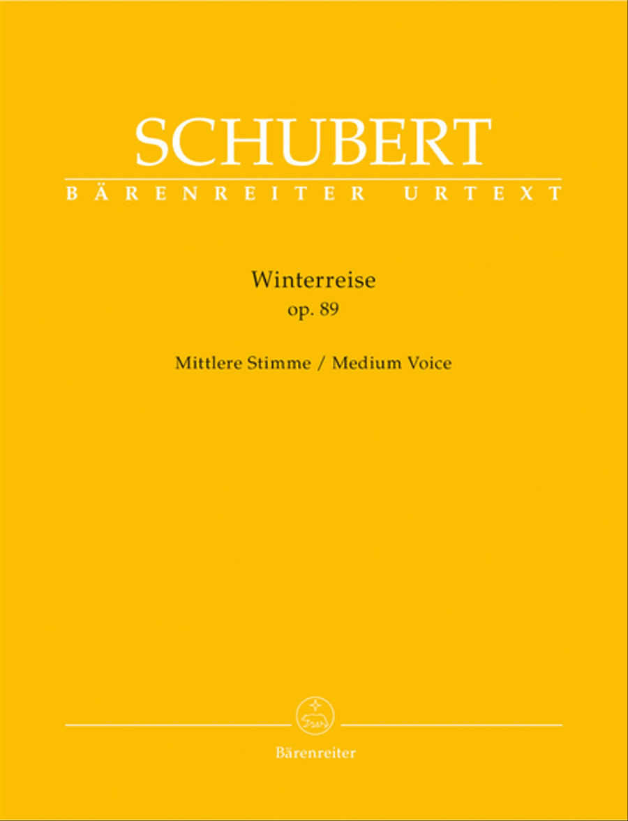 Winterreise, Op. 89 D 911 Medium Voice scores gallery preview page 1