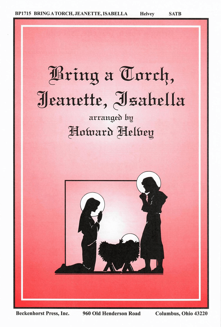 Bring a Torch, Jeanette, Isabella - SATB 4-Part scores gallery preview page 1