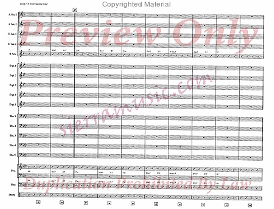 A Smith Named Greg Jazz Ensemble scores gallery preview page 6