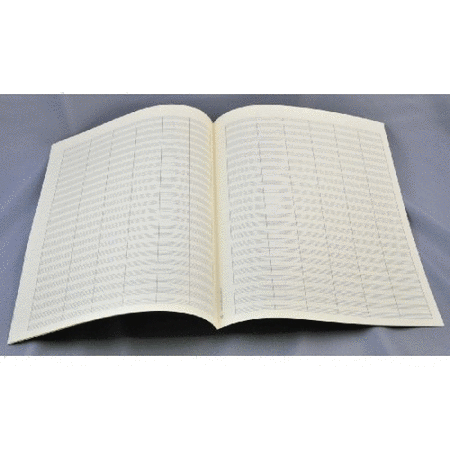 Music manuscript paper - Star 2000 18 staves with ledger lines