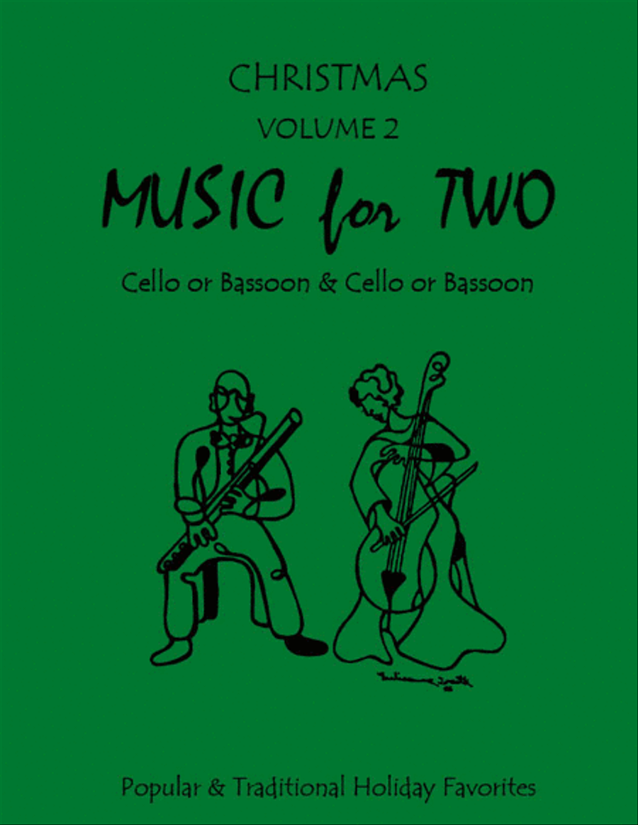 Music for Two, Christmas Volume 2 - Cello or Bassoon & Cello or Bassoon Bassoon scores gallery preview page 1