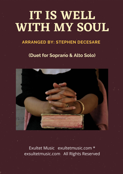 It Is Well With My Soul (Duet for Soprano and Alto Solo) image number null