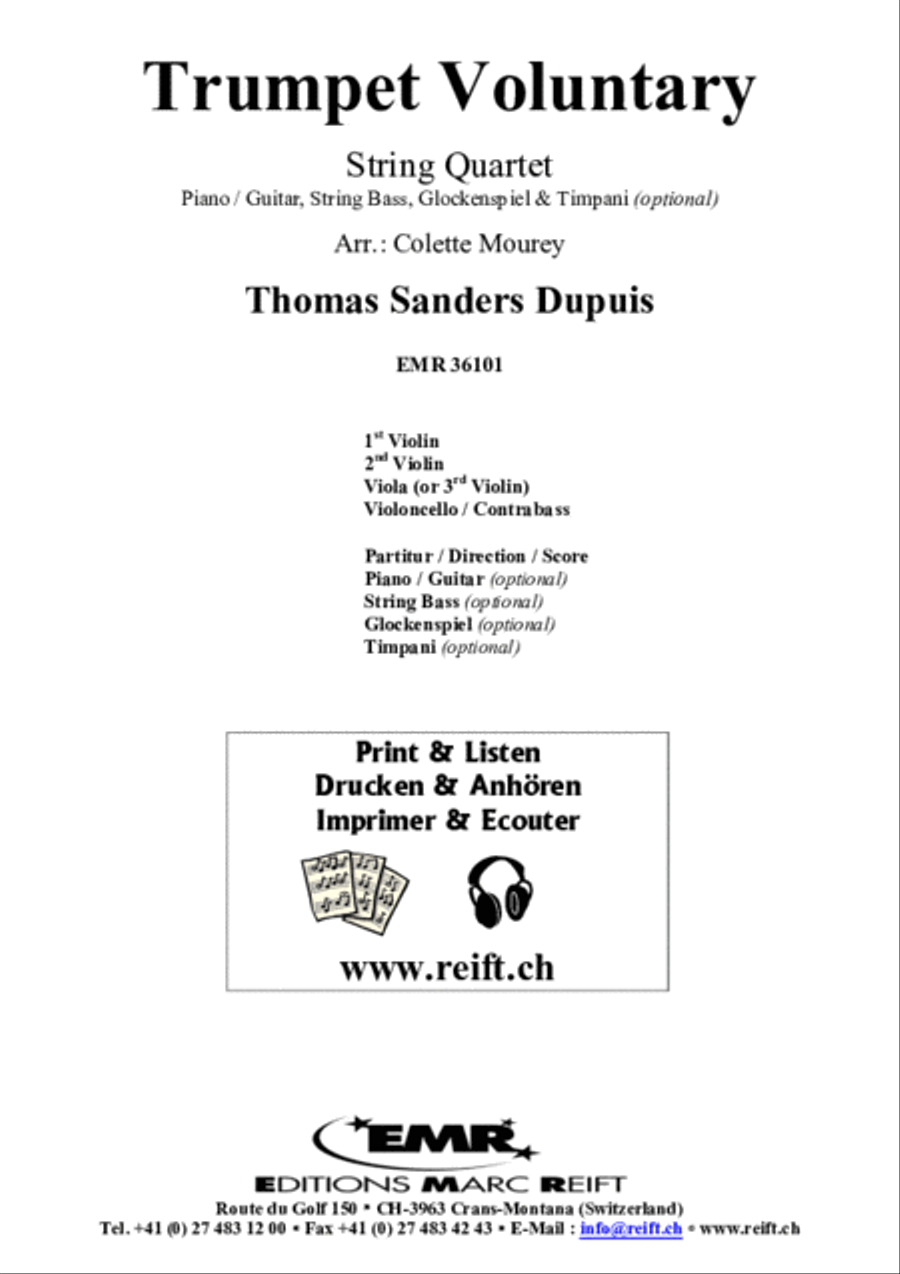 Trumpet Voluntary Trumpet scores gallery preview page 2