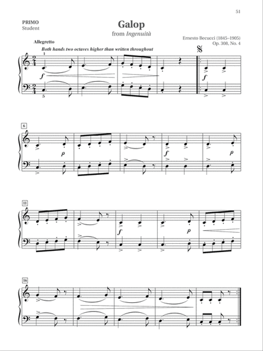 Easy Classical Piano Duets for Teacher and Student, Book 2 Small Ensemble scores gallery preview page 6
