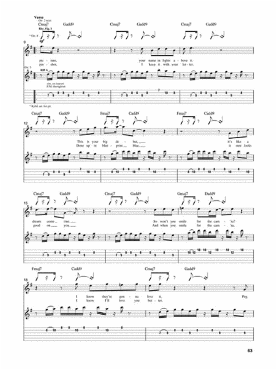 Steely Dan Electric Guitar scores gallery preview page 4