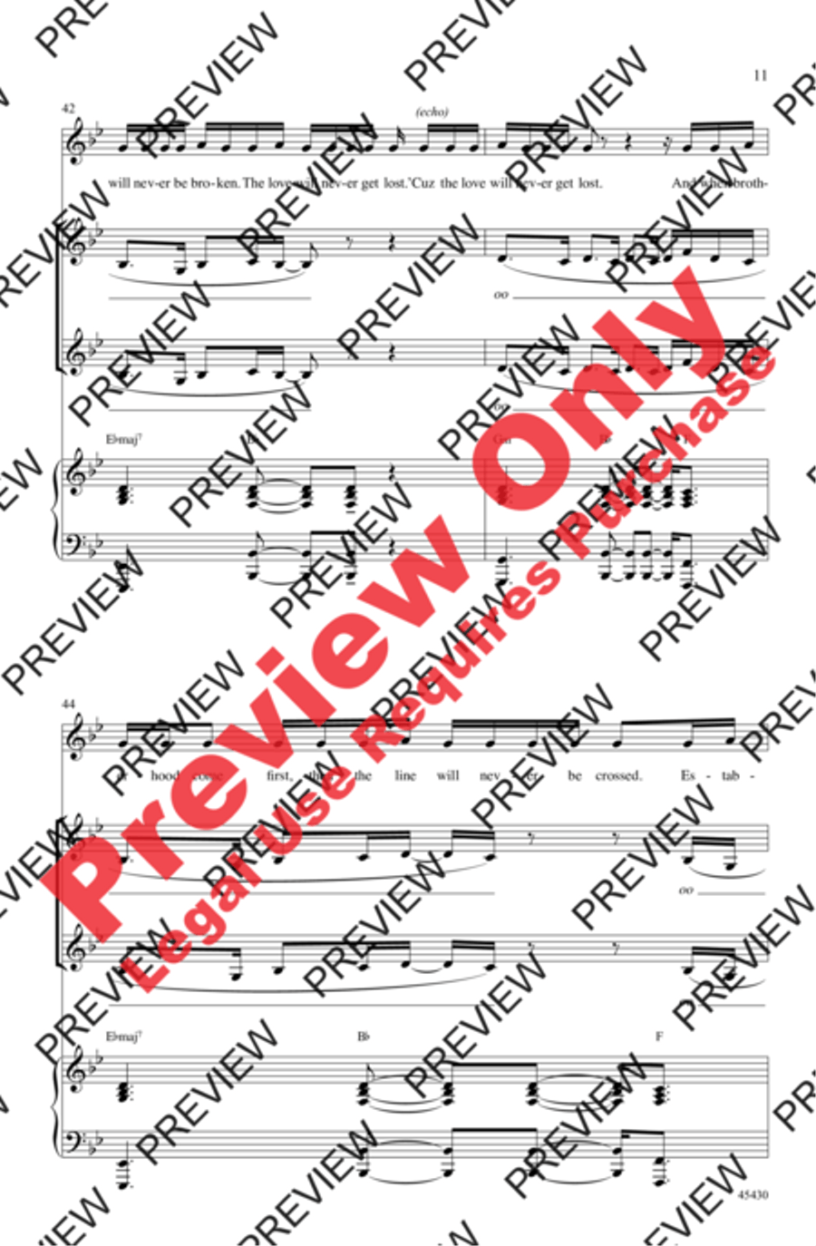See You Again Women's Choir scores gallery preview page 11