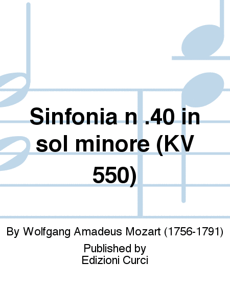 Sinfonia n .40 in sol minore (KV 550)