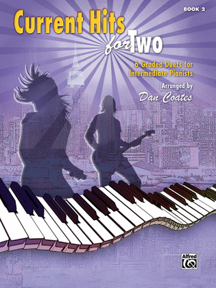 Book cover for Current Hits for Two, Book 2