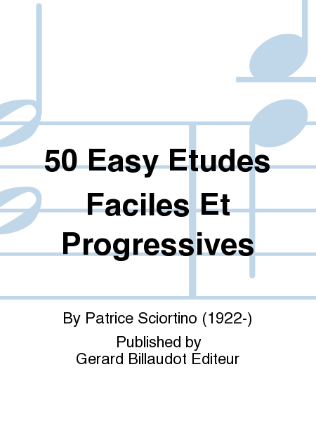 50 Easy Etudes Faciles Et Progressives