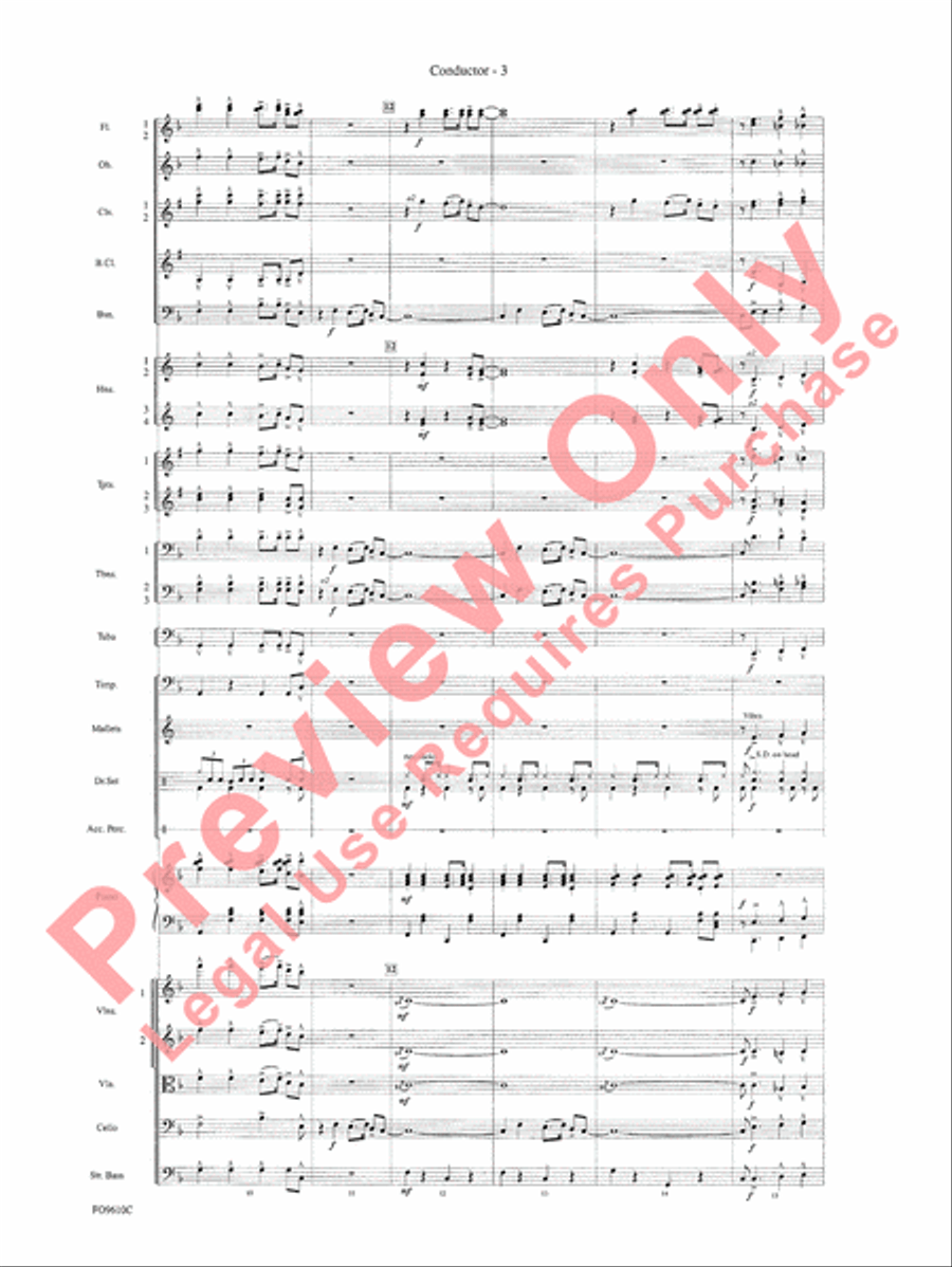 A Salute to the Big Apple Full Orchestra scores gallery preview page 5
