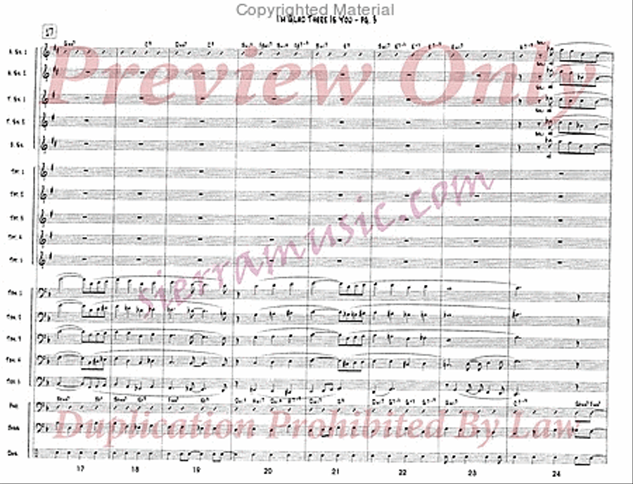 I'm Glad There Is You Jazz Ensemble scores gallery preview page 4