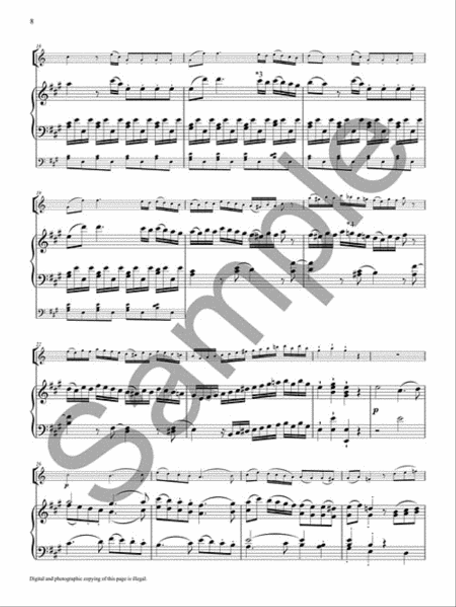 Clarinet Concerto, K. 622 Clarinet Solo scores gallery preview page 6