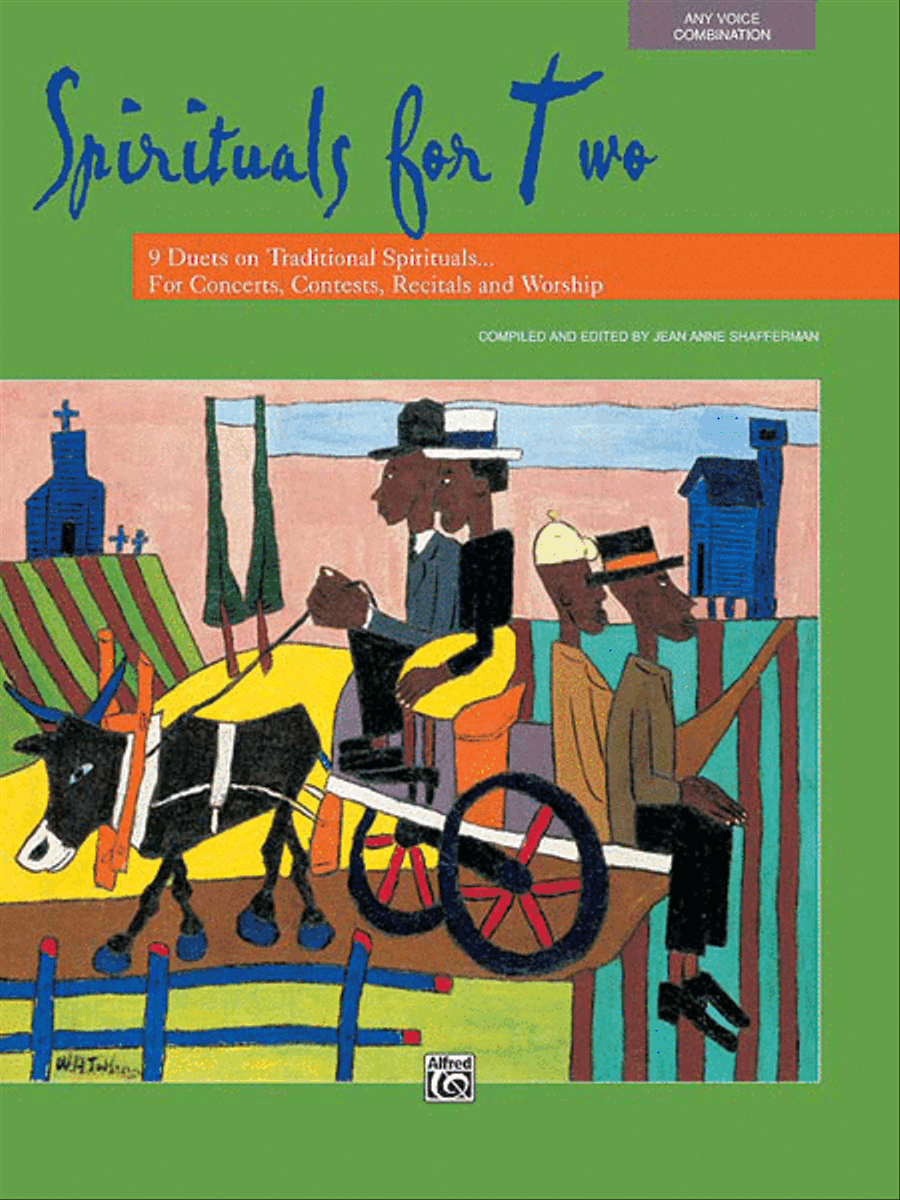 Spirituals for Two - Book Only Choir scores gallery preview page 1