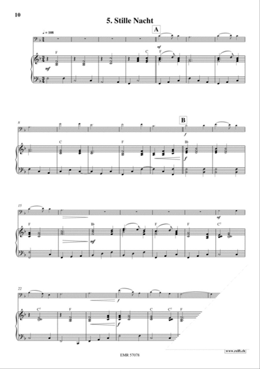 18 Christmas Songs Organ scores gallery preview page 8