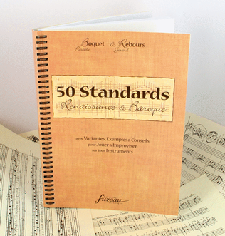 Book cover for 50 Standards: Renaissance et Baroque - French version