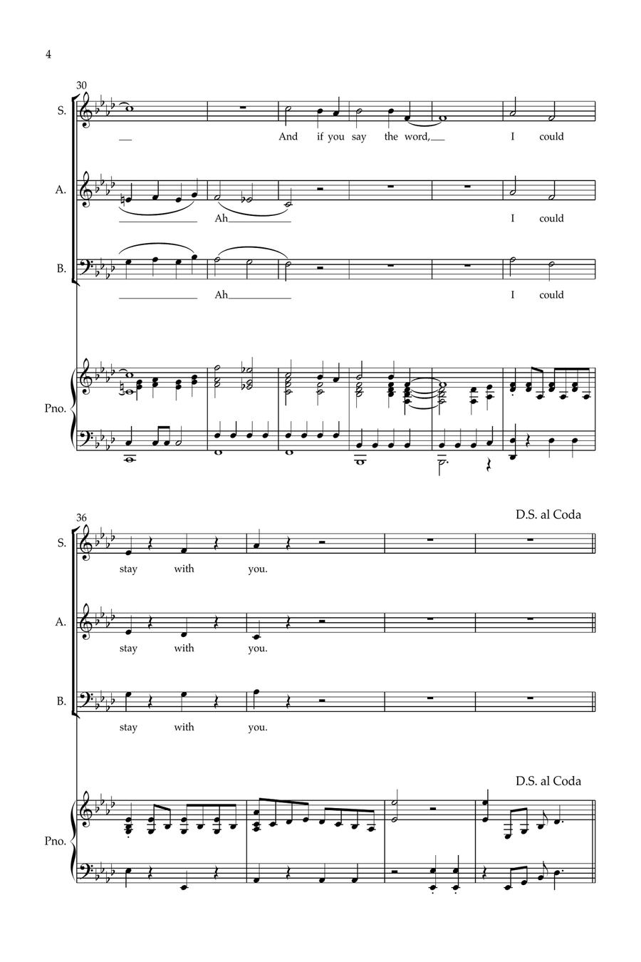When I'm Sixty-Four 3-Part scores gallery preview page 4