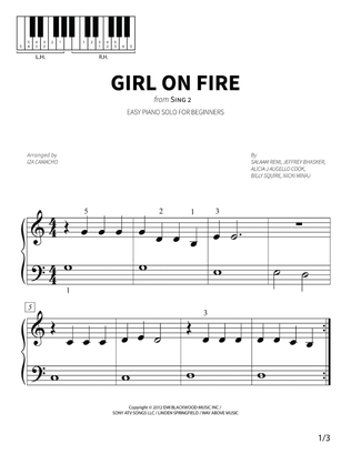 Girl On Fire (main Version)