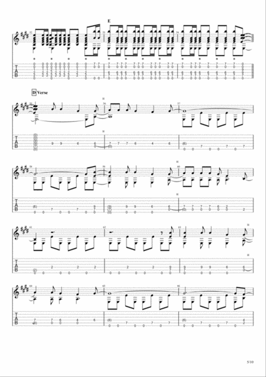 Roll Away Your Stone Roll Away Your Stone Electric Guitar scores gallery preview page 5