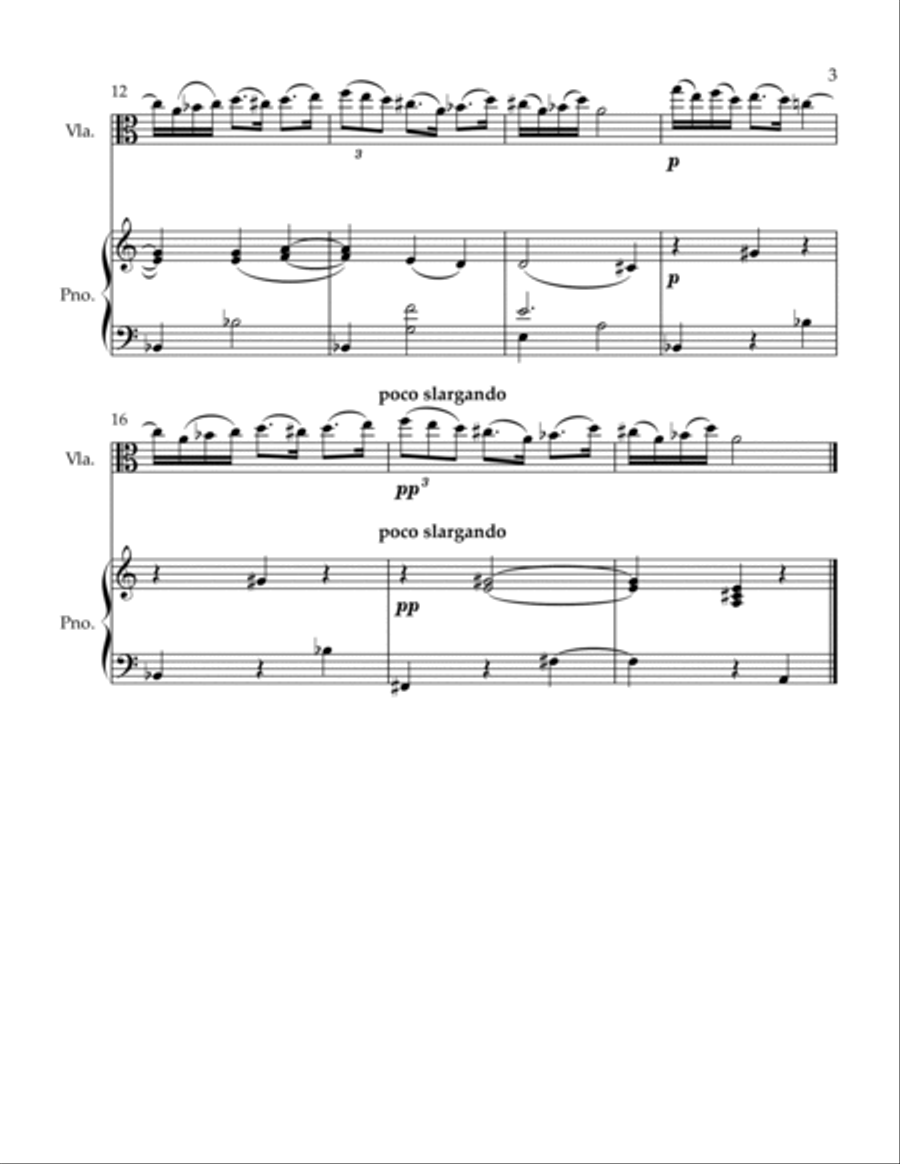 Romanian Folk Dances Mountain Horn Song Horn scores gallery preview page 3
