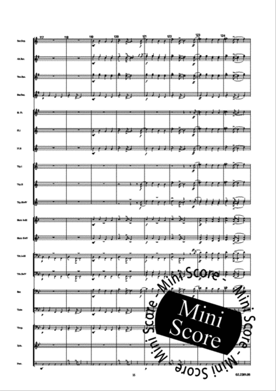 Y Ahora. . .! la Conga! Big Band scores gallery preview page 20