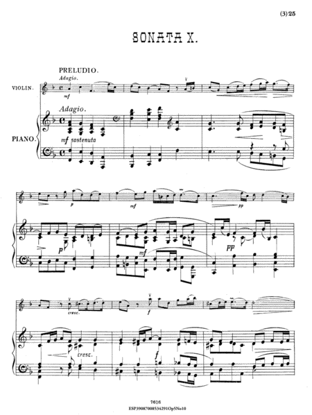 Sonata, Op.5, No. 10