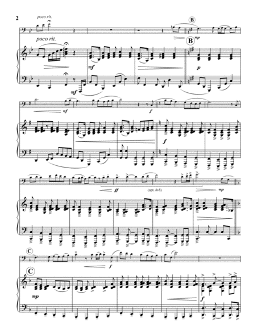 Sonatina Euphonium scores gallery preview page 2