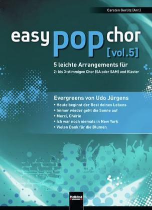 Easy Pop Chor 5: Evergreens Von Udo Jürgens