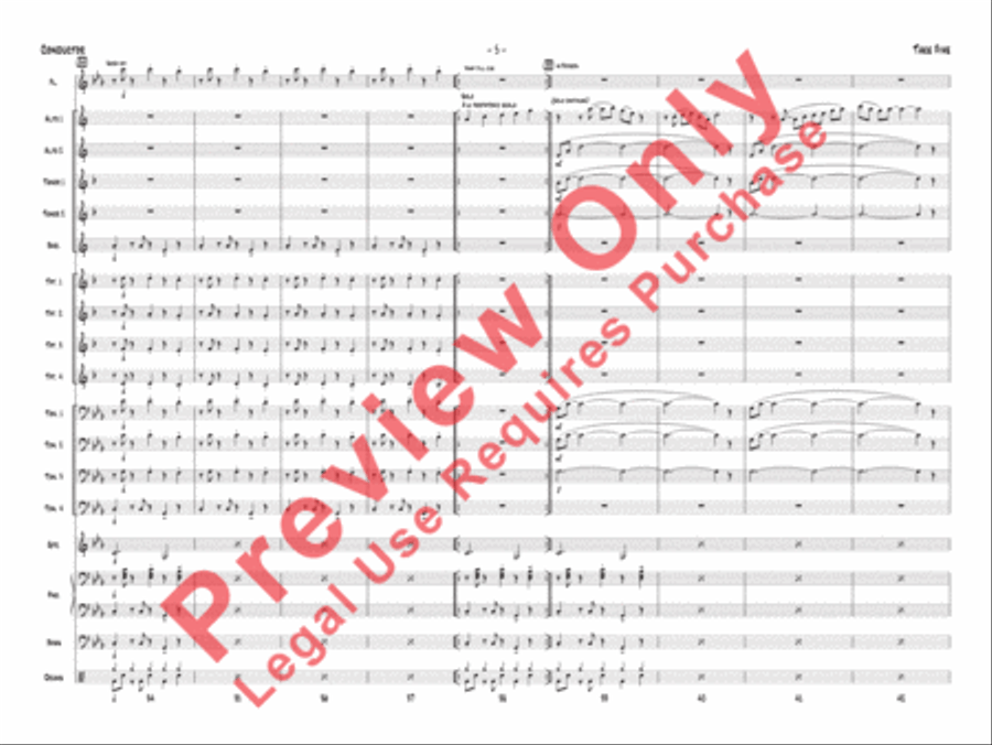 Take Five Jazz Ensemble scores gallery preview page 9