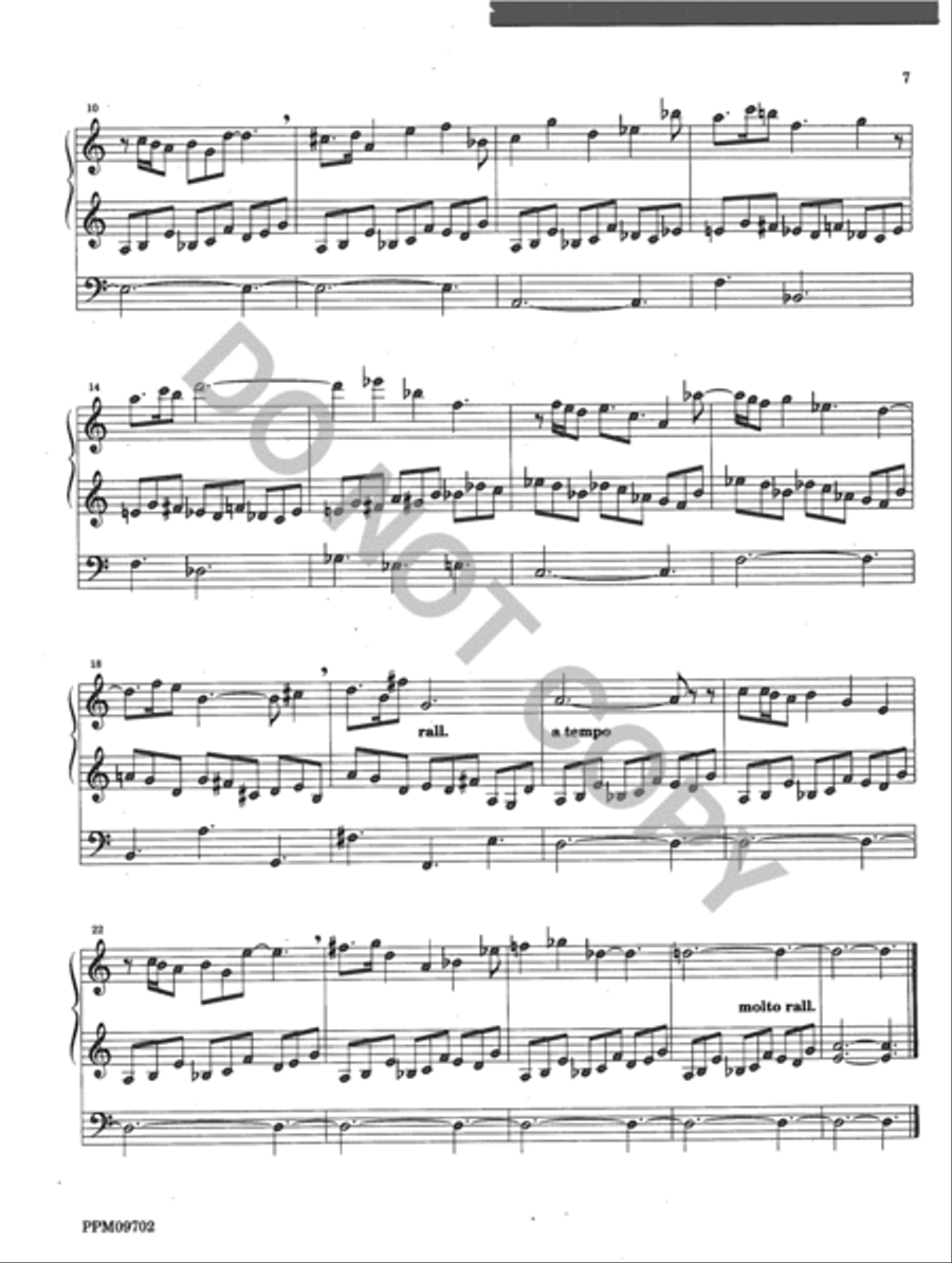 Twelve Organ Trios Organ scores gallery preview page 7