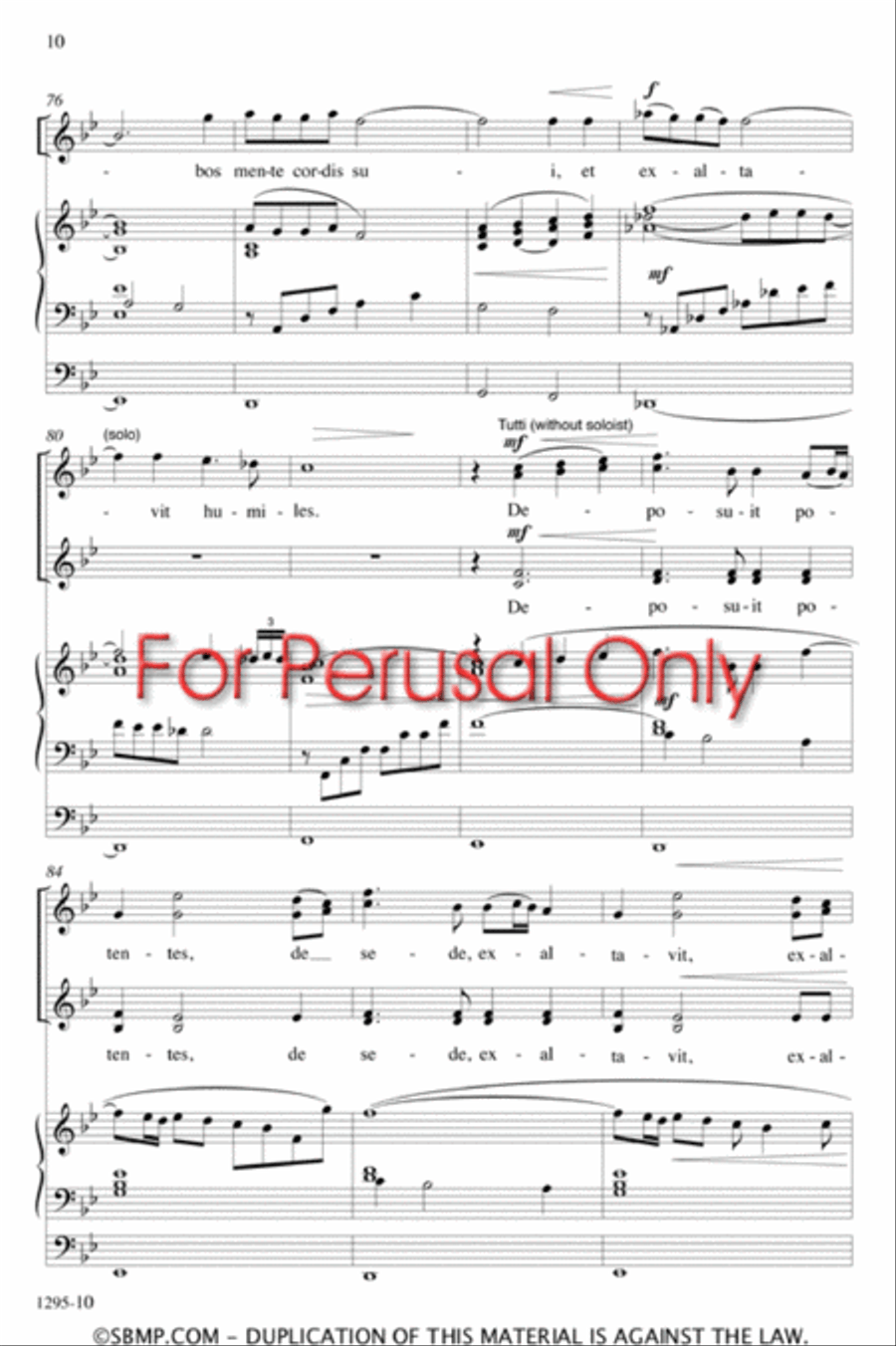 Fecit potentiam - SSAA Octavo SSAA scores gallery preview page 9