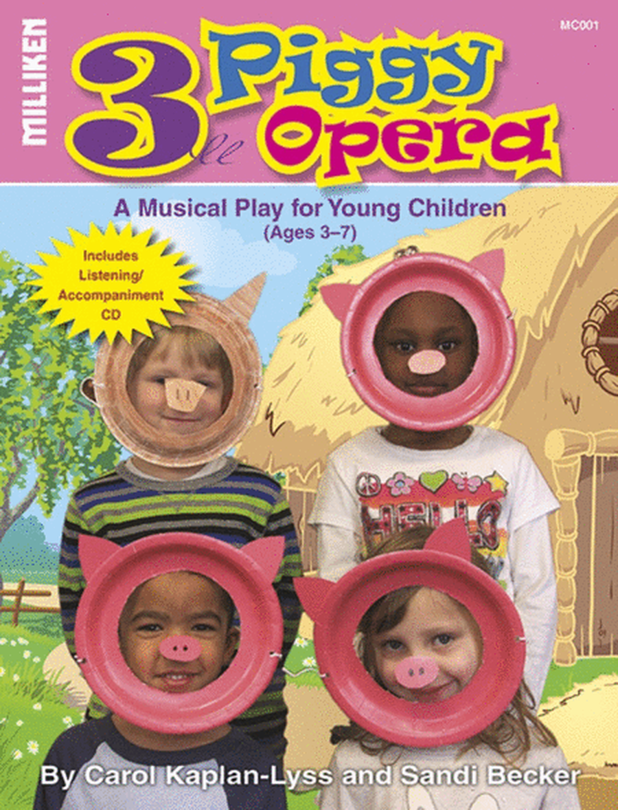 Three Piggy Opera (Musical Play) Book/CD
